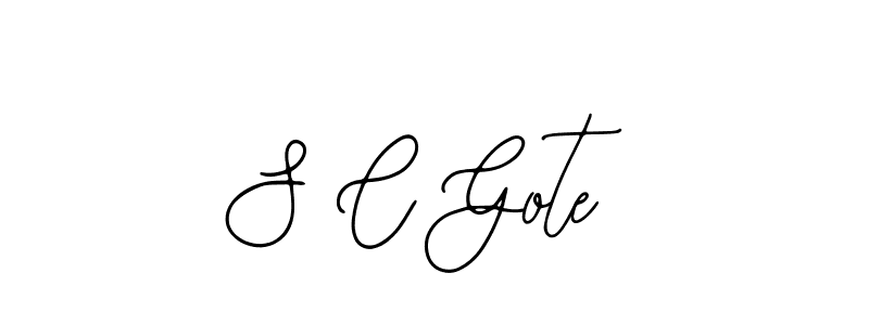 Also You can easily find your signature by using the search form. We will create S C Gote name handwritten signature images for you free of cost using Bearetta-2O07w sign style. S C Gote signature style 12 images and pictures png