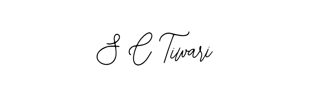 Also we have S C Tiwari name is the best signature style. Create professional handwritten signature collection using Bearetta-2O07w autograph style. S C Tiwari signature style 12 images and pictures png