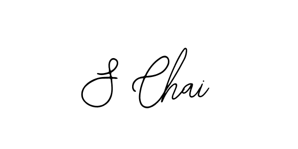 Also we have S Chai name is the best signature style. Create professional handwritten signature collection using Bearetta-2O07w autograph style. S Chai signature style 12 images and pictures png