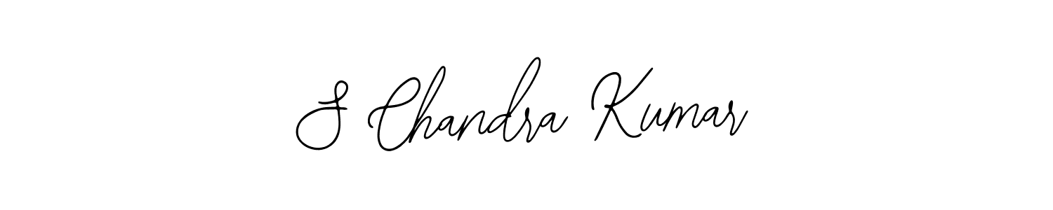 The best way (Bearetta-2O07w) to make a short signature is to pick only two or three words in your name. The name S Chandra Kumar include a total of six letters. For converting this name. S Chandra Kumar signature style 12 images and pictures png