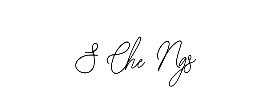 Make a beautiful signature design for name S Che Ngs. With this signature (Bearetta-2O07w) style, you can create a handwritten signature for free. S Che Ngs signature style 12 images and pictures png