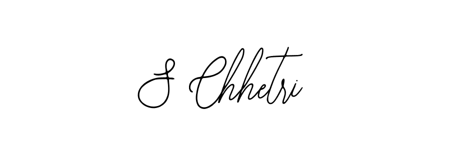 Also we have S Chhetri name is the best signature style. Create professional handwritten signature collection using Bearetta-2O07w autograph style. S Chhetri signature style 12 images and pictures png