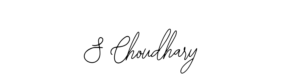 S Choudhary stylish signature style. Best Handwritten Sign (Bearetta-2O07w) for my name. Handwritten Signature Collection Ideas for my name S Choudhary. S Choudhary signature style 12 images and pictures png