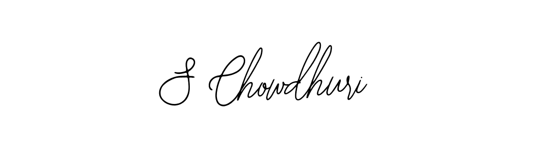 S Chowdhuri stylish signature style. Best Handwritten Sign (Bearetta-2O07w) for my name. Handwritten Signature Collection Ideas for my name S Chowdhuri. S Chowdhuri signature style 12 images and pictures png