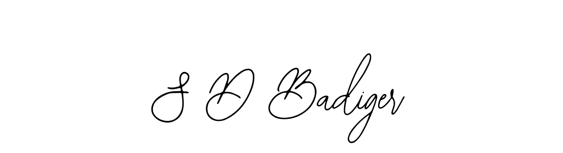 It looks lik you need a new signature style for name S D Badiger. Design unique handwritten (Bearetta-2O07w) signature with our free signature maker in just a few clicks. S D Badiger signature style 12 images and pictures png