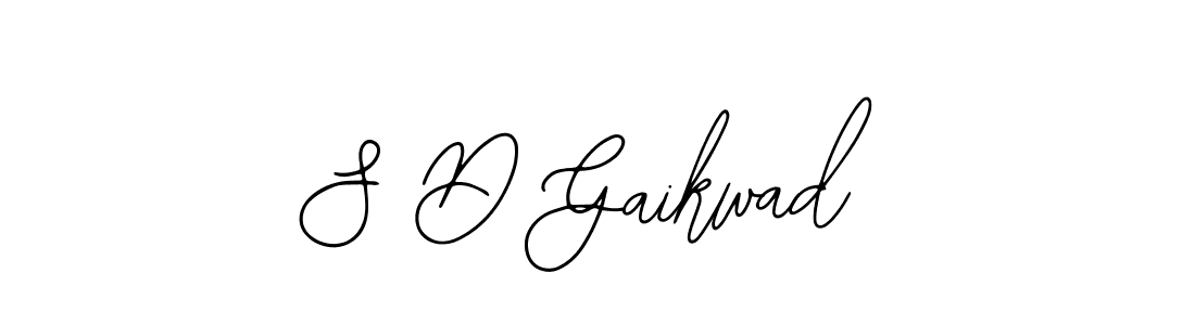 Design your own signature with our free online signature maker. With this signature software, you can create a handwritten (Bearetta-2O07w) signature for name S D Gaikwad. S D Gaikwad signature style 12 images and pictures png