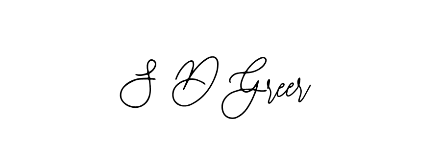 S D Greer stylish signature style. Best Handwritten Sign (Bearetta-2O07w) for my name. Handwritten Signature Collection Ideas for my name S D Greer. S D Greer signature style 12 images and pictures png