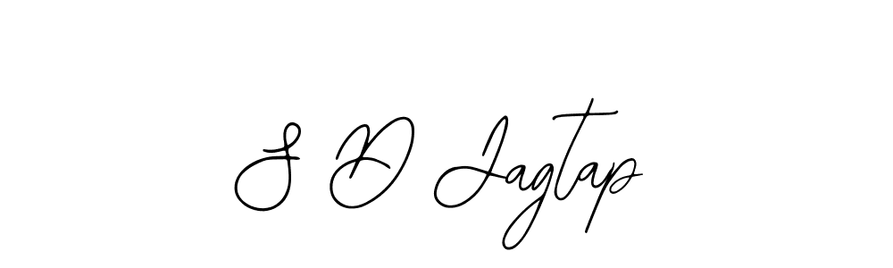 S D Jagtap stylish signature style. Best Handwritten Sign (Bearetta-2O07w) for my name. Handwritten Signature Collection Ideas for my name S D Jagtap. S D Jagtap signature style 12 images and pictures png