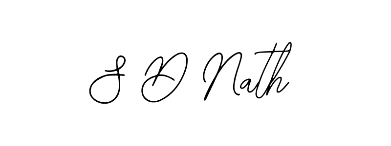 if you are searching for the best signature style for your name S D Nath. so please give up your signature search. here we have designed multiple signature styles  using Bearetta-2O07w. S D Nath signature style 12 images and pictures png