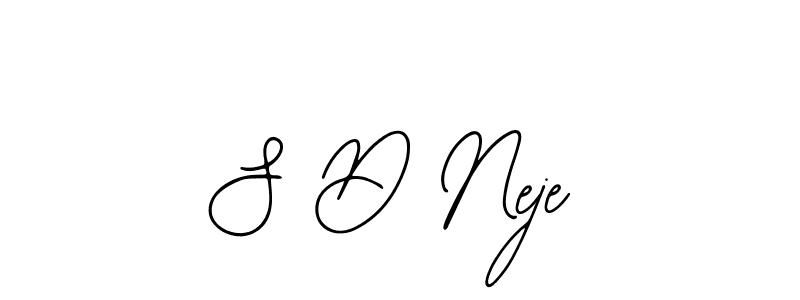 It looks lik you need a new signature style for name S D Neje. Design unique handwritten (Bearetta-2O07w) signature with our free signature maker in just a few clicks. S D Neje signature style 12 images and pictures png