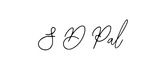How to make S D Pal name signature. Use Bearetta-2O07w style for creating short signs online. This is the latest handwritten sign. S D Pal signature style 12 images and pictures png