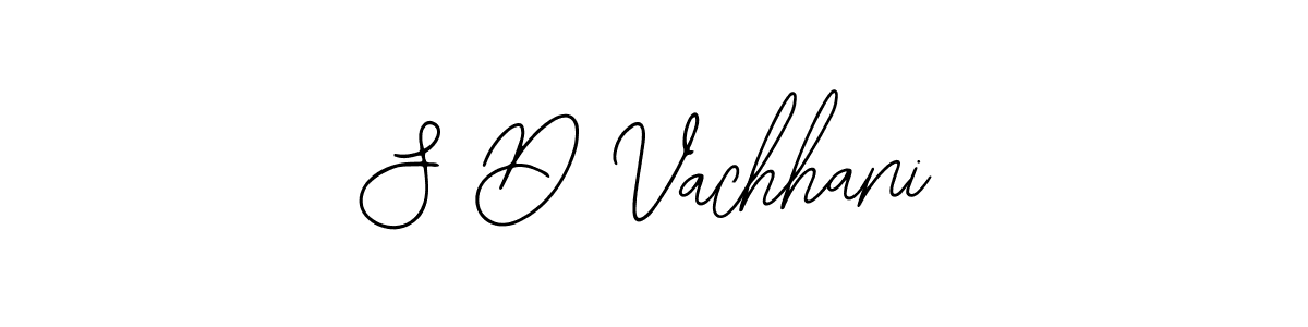 You can use this online signature creator to create a handwritten signature for the name S D Vachhani. This is the best online autograph maker. S D Vachhani signature style 12 images and pictures png