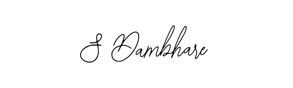 Also You can easily find your signature by using the search form. We will create S Dambhare name handwritten signature images for you free of cost using Bearetta-2O07w sign style. S Dambhare signature style 12 images and pictures png