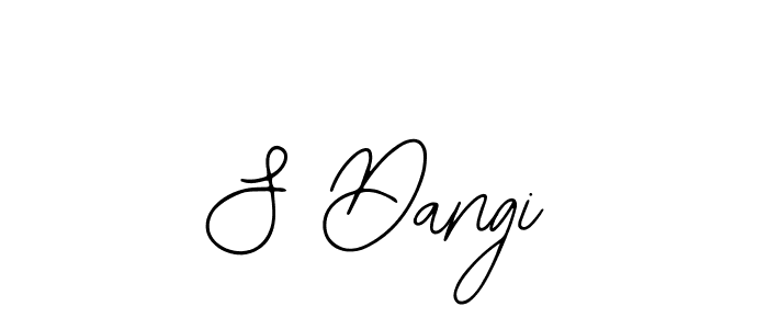 Bearetta-2O07w is a professional signature style that is perfect for those who want to add a touch of class to their signature. It is also a great choice for those who want to make their signature more unique. Get S Dangi name to fancy signature for free. S Dangi signature style 12 images and pictures png