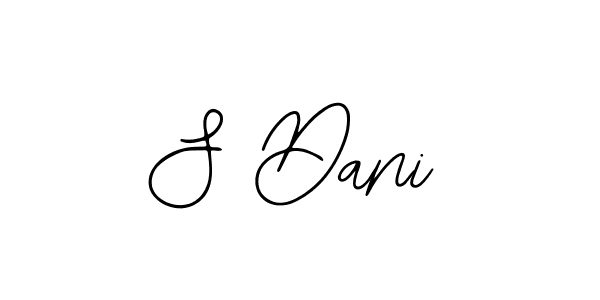 Make a beautiful signature design for name S Dani. With this signature (Bearetta-2O07w) style, you can create a handwritten signature for free. S Dani signature style 12 images and pictures png