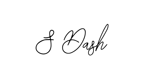 The best way (Bearetta-2O07w) to make a short signature is to pick only two or three words in your name. The name S Dash include a total of six letters. For converting this name. S Dash signature style 12 images and pictures png