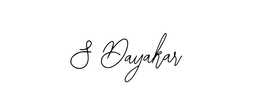 It looks lik you need a new signature style for name S Dayakar. Design unique handwritten (Bearetta-2O07w) signature with our free signature maker in just a few clicks. S Dayakar signature style 12 images and pictures png