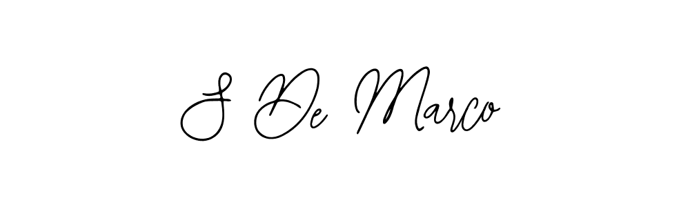 Similarly Bearetta-2O07w is the best handwritten signature design. Signature creator online .You can use it as an online autograph creator for name S De Marco. S De Marco signature style 12 images and pictures png