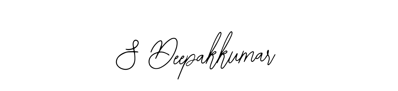 Design your own signature with our free online signature maker. With this signature software, you can create a handwritten (Bearetta-2O07w) signature for name S Deepakkumar. S Deepakkumar signature style 12 images and pictures png