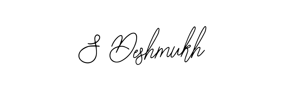 Also You can easily find your signature by using the search form. We will create S Deshmukh name handwritten signature images for you free of cost using Bearetta-2O07w sign style. S Deshmukh signature style 12 images and pictures png