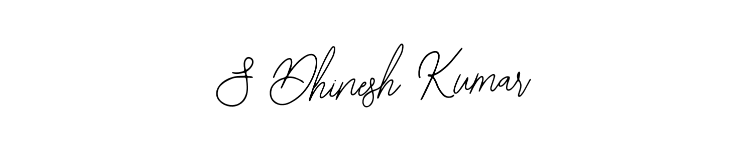if you are searching for the best signature style for your name S Dhinesh Kumar. so please give up your signature search. here we have designed multiple signature styles  using Bearetta-2O07w. S Dhinesh Kumar signature style 12 images and pictures png