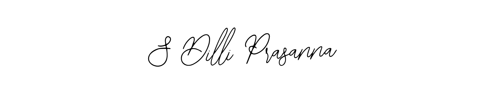 How to Draw S Dilli Prasanna signature style? Bearetta-2O07w is a latest design signature styles for name S Dilli Prasanna. S Dilli Prasanna signature style 12 images and pictures png