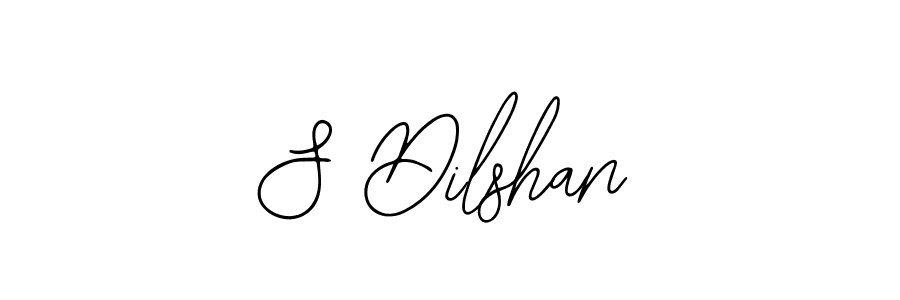Also You can easily find your signature by using the search form. We will create S Dilshan name handwritten signature images for you free of cost using Bearetta-2O07w sign style. S Dilshan signature style 12 images and pictures png
