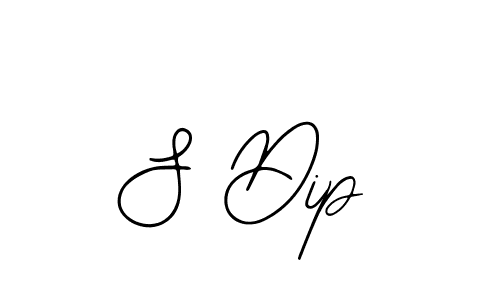 How to make S Dip signature? Bearetta-2O07w is a professional autograph style. Create handwritten signature for S Dip name. S Dip signature style 12 images and pictures png