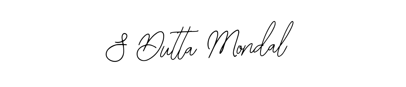 Make a short S Dutta Mondal signature style. Manage your documents anywhere anytime using Bearetta-2O07w. Create and add eSignatures, submit forms, share and send files easily. S Dutta Mondal signature style 12 images and pictures png