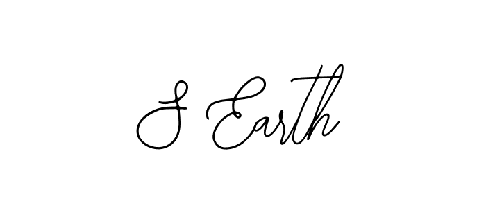 It looks lik you need a new signature style for name S Earth. Design unique handwritten (Bearetta-2O07w) signature with our free signature maker in just a few clicks. S Earth signature style 12 images and pictures png