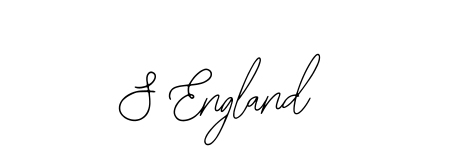 S England stylish signature style. Best Handwritten Sign (Bearetta-2O07w) for my name. Handwritten Signature Collection Ideas for my name S England. S England signature style 12 images and pictures png