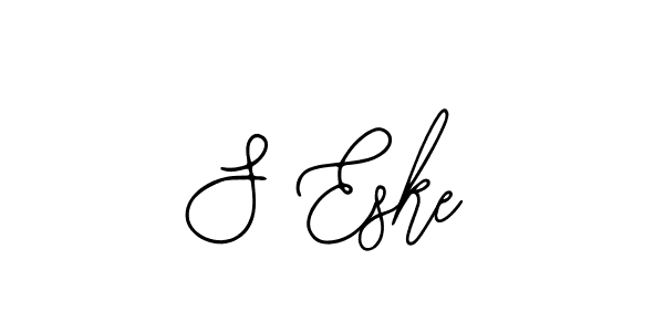 Create a beautiful signature design for name S Eske. With this signature (Bearetta-2O07w) fonts, you can make a handwritten signature for free. S Eske signature style 12 images and pictures png