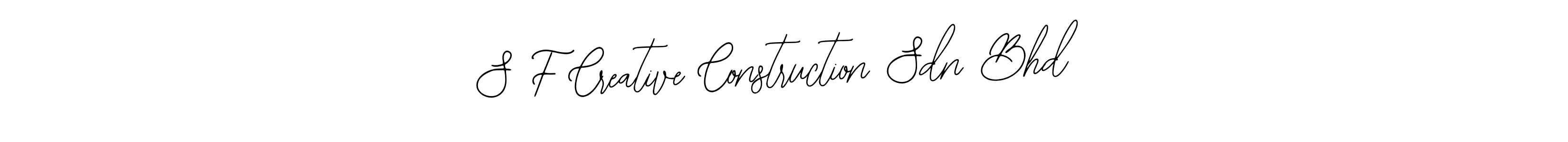 if you are searching for the best signature style for your name S F Creative Construction Sdn Bhd. so please give up your signature search. here we have designed multiple signature styles  using Bearetta-2O07w. S F Creative Construction Sdn Bhd signature style 12 images and pictures png