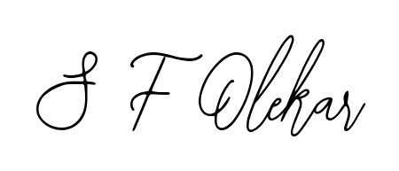 Explore multiple handwriting variations for S F Olekar including this stunning Bearetta-2O07w design. Free to use across all platforms. S F Olekar signature style 12 images and pictures png