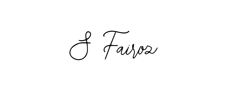 You can use this online signature creator to create a handwritten signature for the name S Fairoz. This is the best online autograph maker. S Fairoz signature style 12 images and pictures png