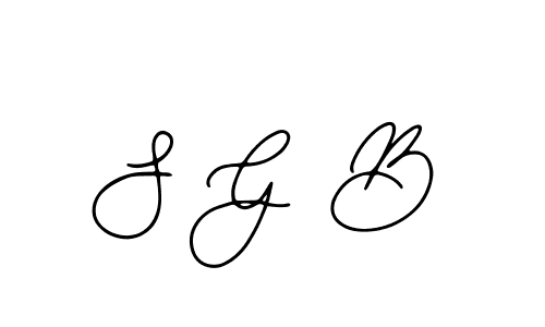 Best and Professional Signature Style for S G B. Bearetta-2O07w Best Signature Style Collection. S G B signature style 12 images and pictures png