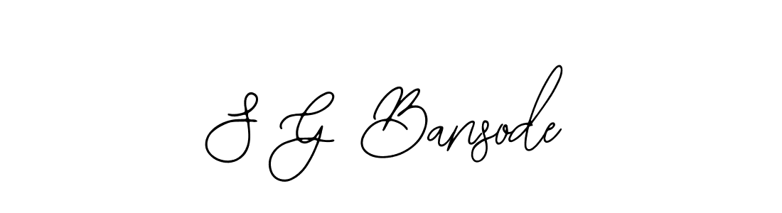 This is the best signature style for the S G Bansode name. Also you like these signature font (Bearetta-2O07w). Mix name signature. S G Bansode signature style 12 images and pictures png