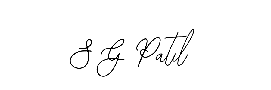 Also we have S G Patil name is the best signature style. Create professional handwritten signature collection using Bearetta-2O07w autograph style. S G Patil signature style 12 images and pictures png