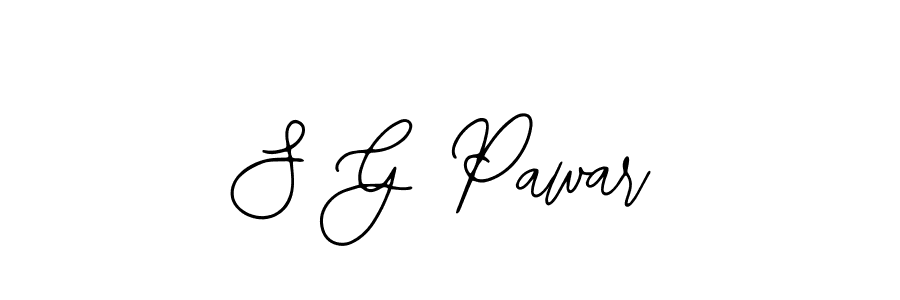 Make a beautiful signature design for name S G Pawar. With this signature (Bearetta-2O07w) style, you can create a handwritten signature for free. S G Pawar signature style 12 images and pictures png