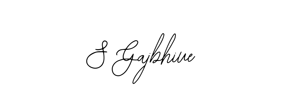 Bearetta-2O07w is a professional signature style that is perfect for those who want to add a touch of class to their signature. It is also a great choice for those who want to make their signature more unique. Get S Gajbhiue name to fancy signature for free. S Gajbhiue signature style 12 images and pictures png