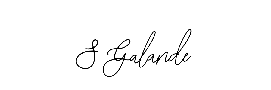 You can use this online signature creator to create a handwritten signature for the name S Galande. This is the best online autograph maker. S Galande signature style 12 images and pictures png