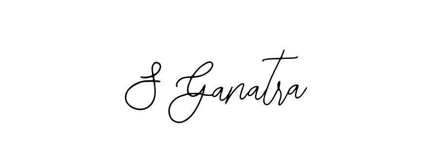 How to make S Ganatra signature? Bearetta-2O07w is a professional autograph style. Create handwritten signature for S Ganatra name. S Ganatra signature style 12 images and pictures png