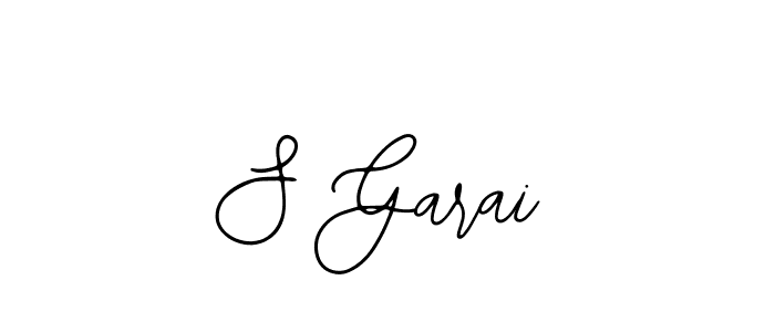 Make a beautiful signature design for name S Garai. With this signature (Bearetta-2O07w) style, you can create a handwritten signature for free. S Garai signature style 12 images and pictures png