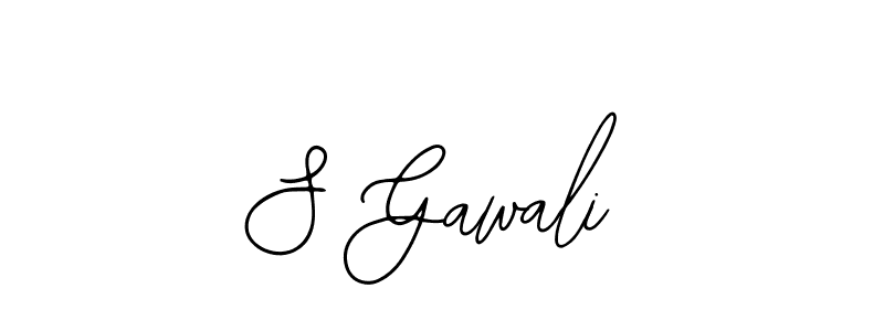 How to make S Gawali signature? Bearetta-2O07w is a professional autograph style. Create handwritten signature for S Gawali name. S Gawali signature style 12 images and pictures png