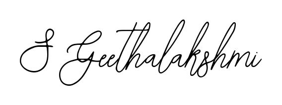 Discover the perfect balance of readability and style for S Geethalakshmi with Bearetta-2O07w font. Create your dream signature today. S Geethalakshmi signature style 12 images and pictures png