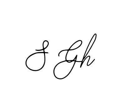 S Gh stylish signature style. Best Handwritten Sign (Bearetta-2O07w) for my name. Handwritten Signature Collection Ideas for my name S Gh. S Gh signature style 12 images and pictures png