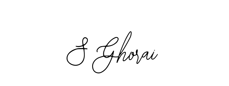 How to make S Ghorai signature? Bearetta-2O07w is a professional autograph style. Create handwritten signature for S Ghorai name. S Ghorai signature style 12 images and pictures png