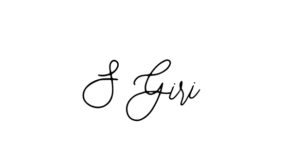 Similarly Bearetta-2O07w is the best handwritten signature design. Signature creator online .You can use it as an online autograph creator for name S Giri. S Giri signature style 12 images and pictures png