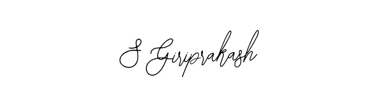 Make a short S Giriprakash signature style. Manage your documents anywhere anytime using Bearetta-2O07w. Create and add eSignatures, submit forms, share and send files easily. S Giriprakash signature style 12 images and pictures png