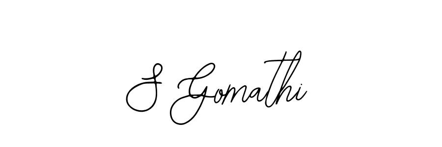 Make a short S Gomathi signature style. Manage your documents anywhere anytime using Bearetta-2O07w. Create and add eSignatures, submit forms, share and send files easily. S Gomathi signature style 12 images and pictures png